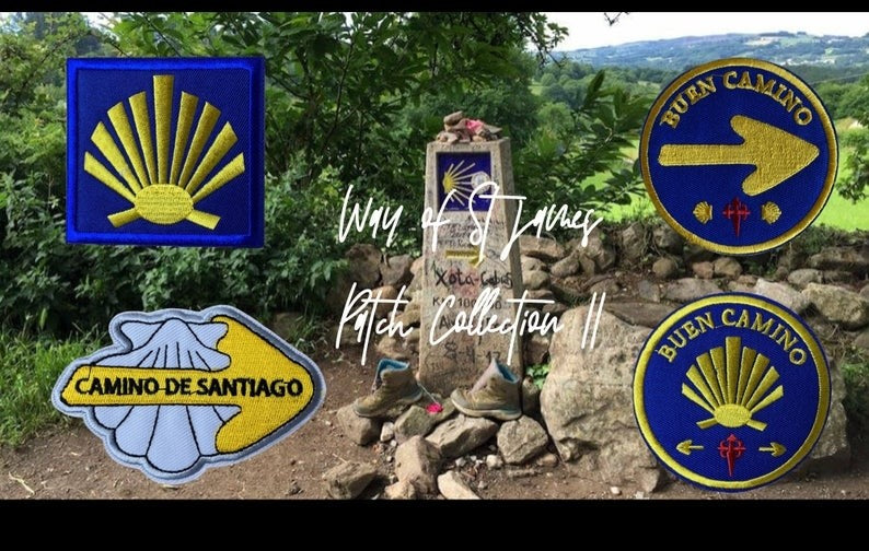 Pack Parches Termoadhesivos Camino de Santiago nº2