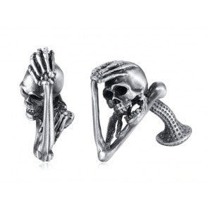 Gemelos para Camisa de EVBEA Calavera con Brazos 30x15mm