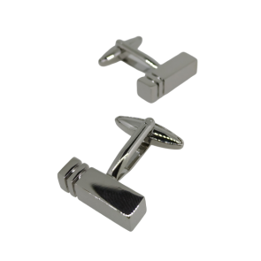 Gemelos de Camisa de Diseño Rectangular 20x6mm