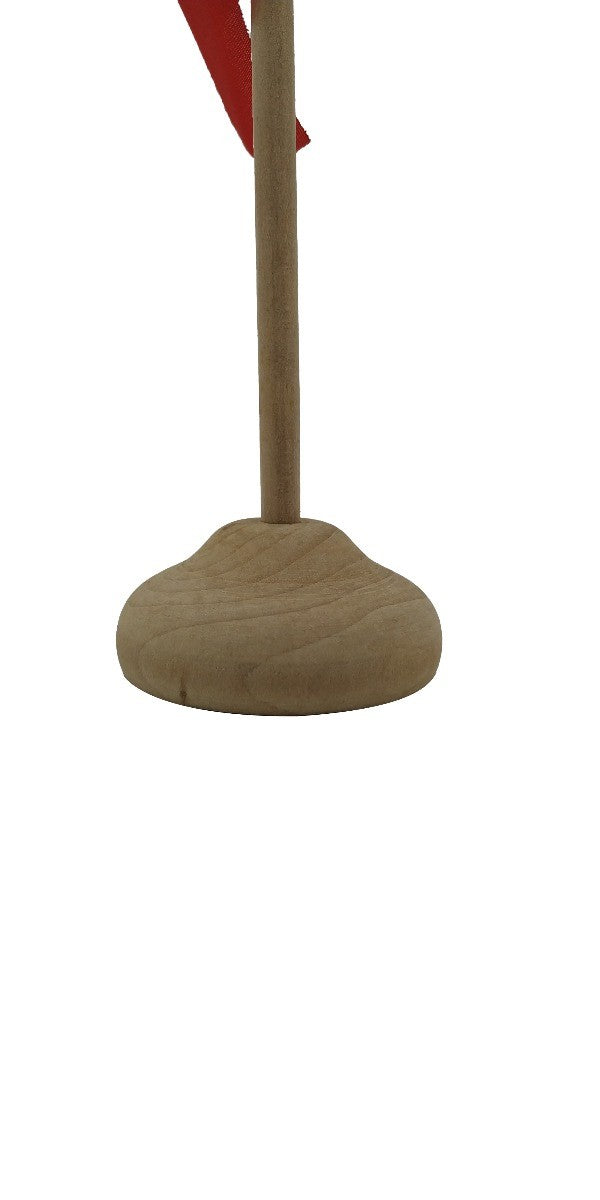 Bandera de Mesa España Base de Madera 26x18cm