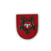 Distintivo Emblema del Curso de Fortificación y Poliorcética del Instituto de Historia y Cultura Militar 30 x 25 mm.