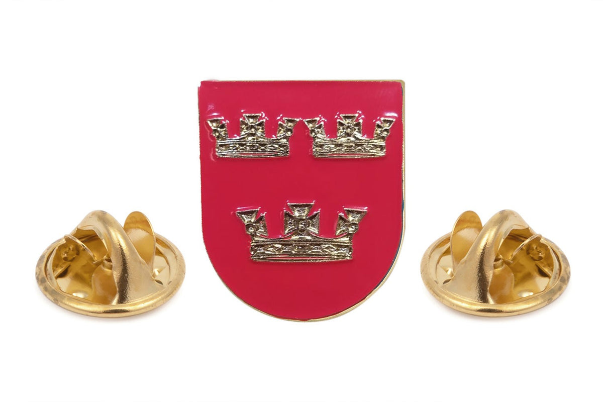 Gemelolandia - Distintivo Emblema del Curso de Heraldica General y Militar del Instituto de Historia y Cultura Militar 30 x 25 mm.