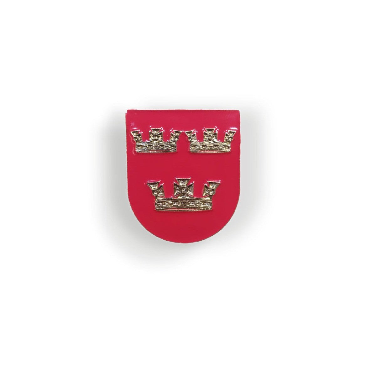Gemelolandia - Distintivo Emblema del Curso de Heraldica General y Militar del Instituto de Historia y Cultura Militar 30 x 25 mm.