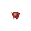 Broche All-Union Leninist Young Communist League Komsomol 25 mm Recreación Histórica-Réplica Militar