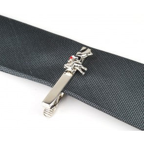 Pasador de corbata Caballo y Jinete de Carreras