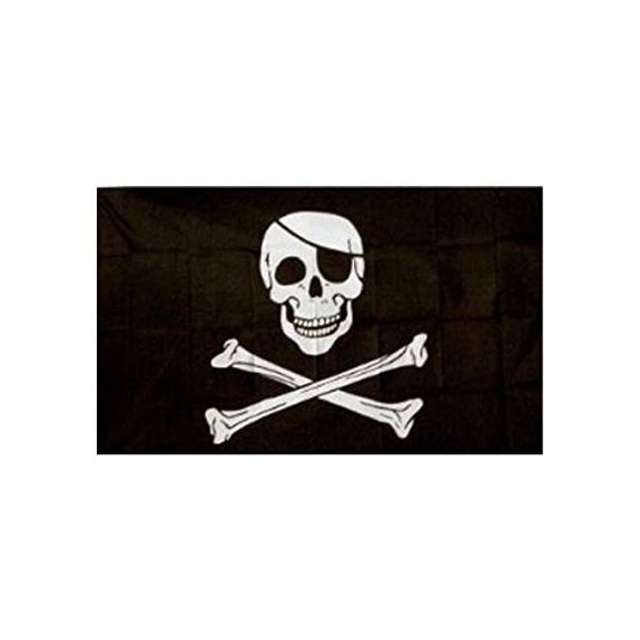 Bandera Calavera Pirata 90x150cm