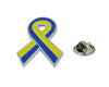 Pin de Solapa Lazo Bandera Ucrania 30x25 mm