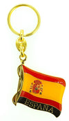 Llavero Bandera España Ondeada