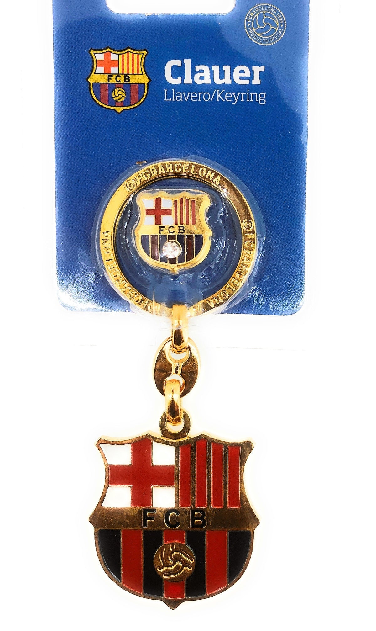 Llavero Escudo Barcelona Y PIN Producto Oficial