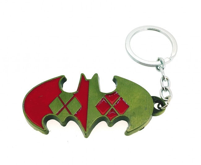 Llavero Logo Batman Dorado y Rojo