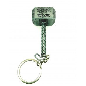 Llavero Martillo de Thor Mjolnir Plated