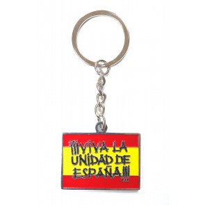 Llavero Viva la unidad de España a Doble Cara