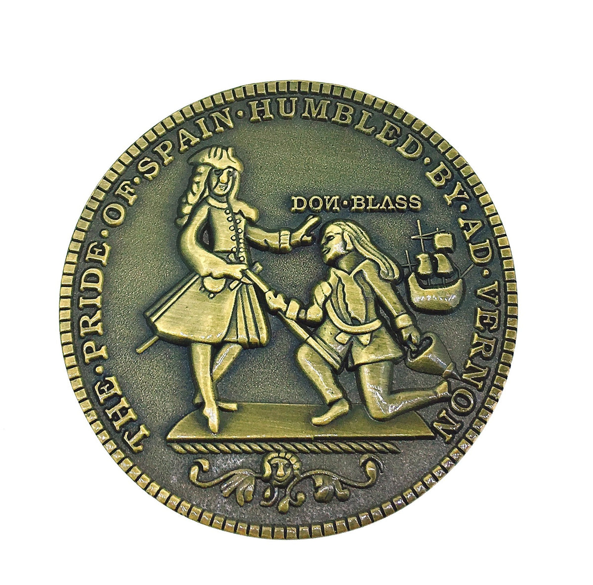 Moneda Blas de Lezo Replica Original 1741
