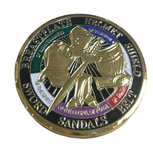 Moneda Conmemorativa Templario 39mm Recreacion Historica - Replica Militar