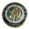Moneda Conmemorativa Templario 39mm Recreacion Historica - Replica Militar