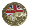 Moneda Conmemorativa The Great War 39mm Recreacion Historica - Replica Militar