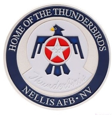 Moneda Conmemorativa United States Air Force Thunderbirds 39mm Recreacion historica - Replica Militar