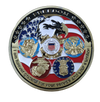 Moneda Conmemorativa US Freedom 39mm Recreacion Historica - Replica Militar