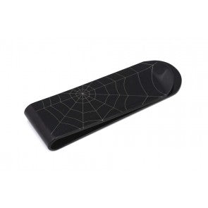 MoneyClip Inox Gunmetal Spider