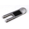 MoneyClip Inox Steel F1 Black in Double Flip