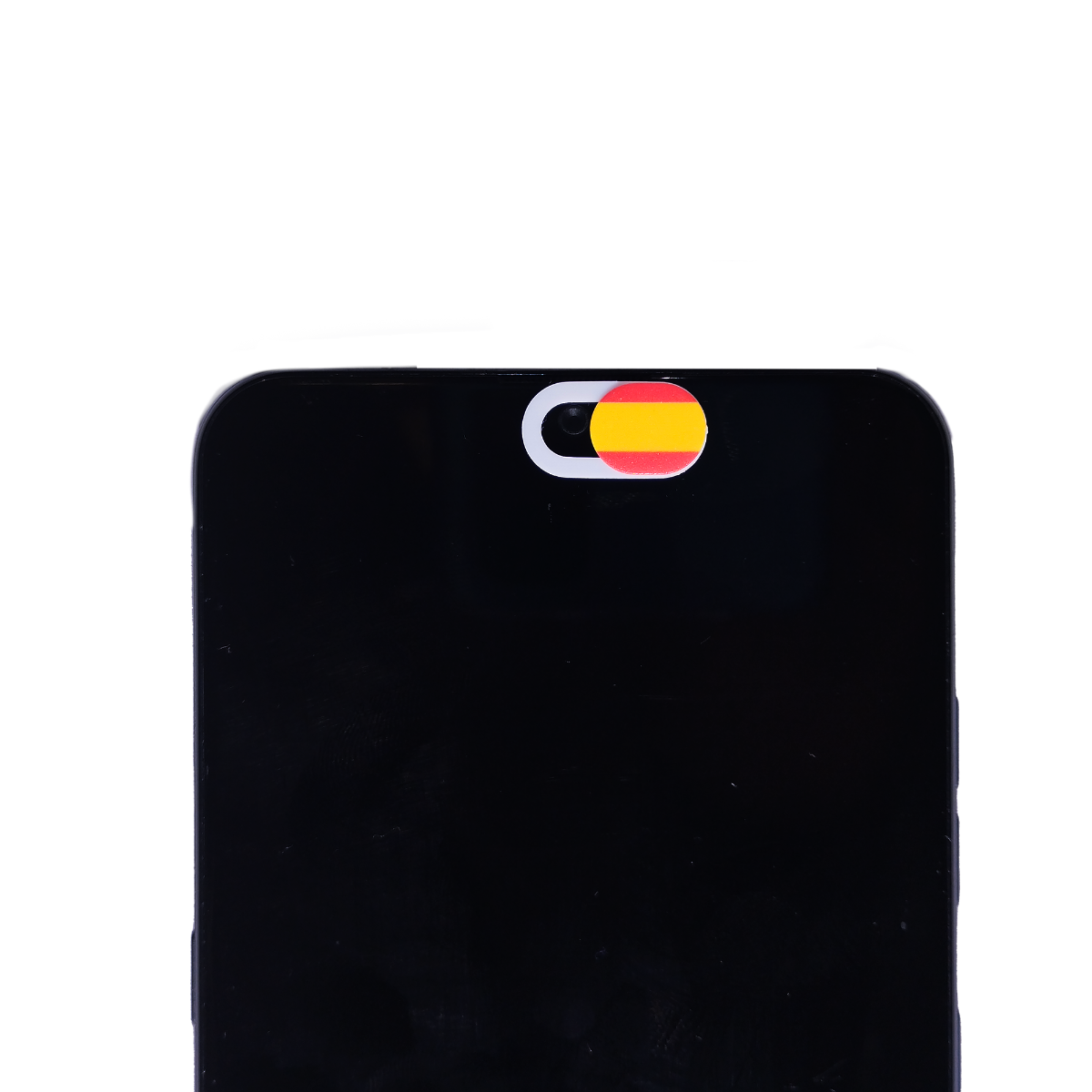 Tapa camara movil de la bandera de españa - 18x9mm - Antiespias
