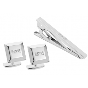 Pack Gemelos y Pasador BOSS modelo Nel and Tel