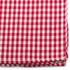Pañuelo de traje Ox & Bull Red Gingham Cotton Pocket Square