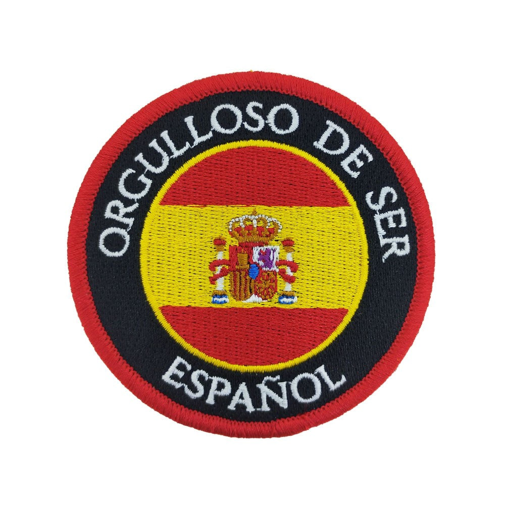 Parche Hook and Loop Orgulloso de Ser Español 8cm