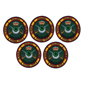 Pack 5 Parches Operación Balmis 2020 Regulares
