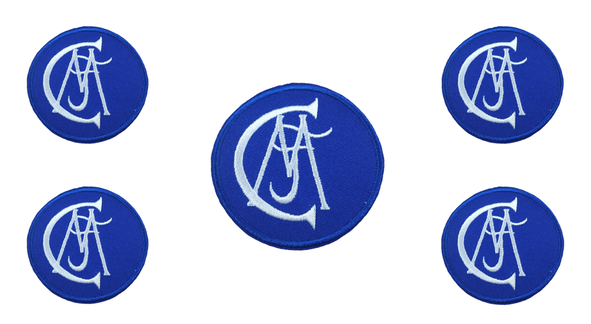 Pack 5 Parches Termoadhesivos Real Madrid 1902 6cm