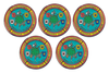 Pack 5 Pins de Solapa Operación Balmis 2020 Legion Española