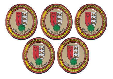 Pack 5 Pins de Solapa Operación Balmis 2020 RGTO Inteligencia
