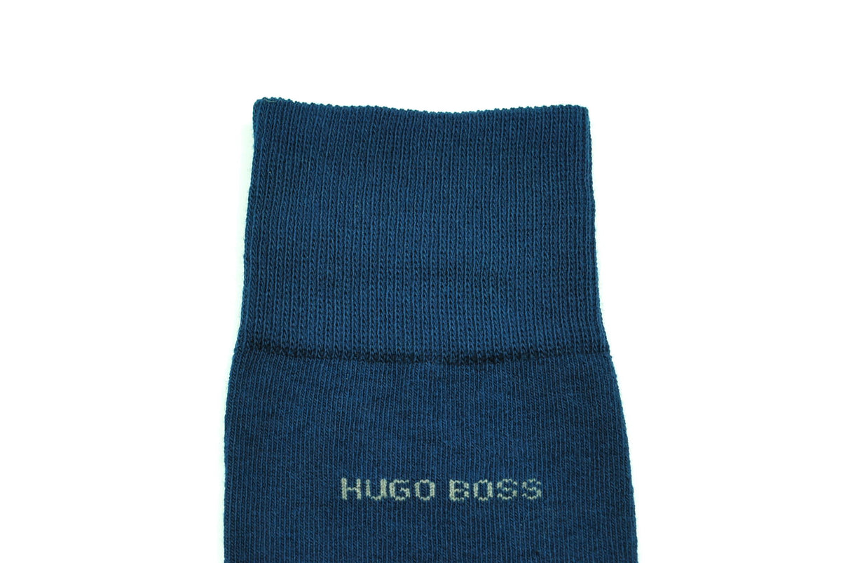 Pack 2 pares de Calcetines de Caballero Hugo Boss Talla 39-42 Navy & Navy Stripes
