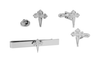 Pack completo Cruz de Santiago plateada