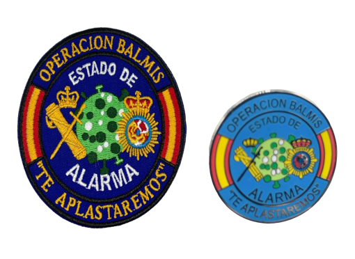 Pack Pin y Parche Operación Balmis 2020 Estado de Alarma