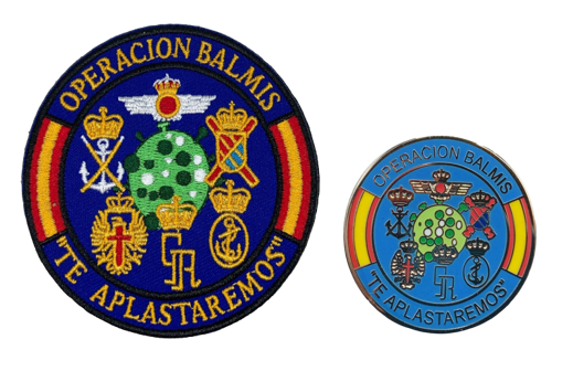 Pack Pin y Parche Operación Balmis 2020 Generico