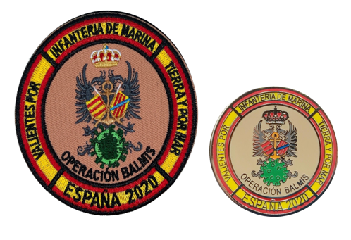 Pack Pin y Parche Operación Balmis 2020 TEAR