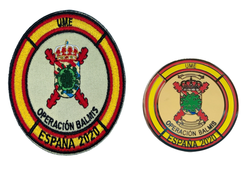 Pack Pin y Parche Operación Balmis 2020 UME