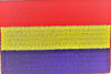 Parche Bordado Termoadhesivo de la Bandera de la II República Española 5cm