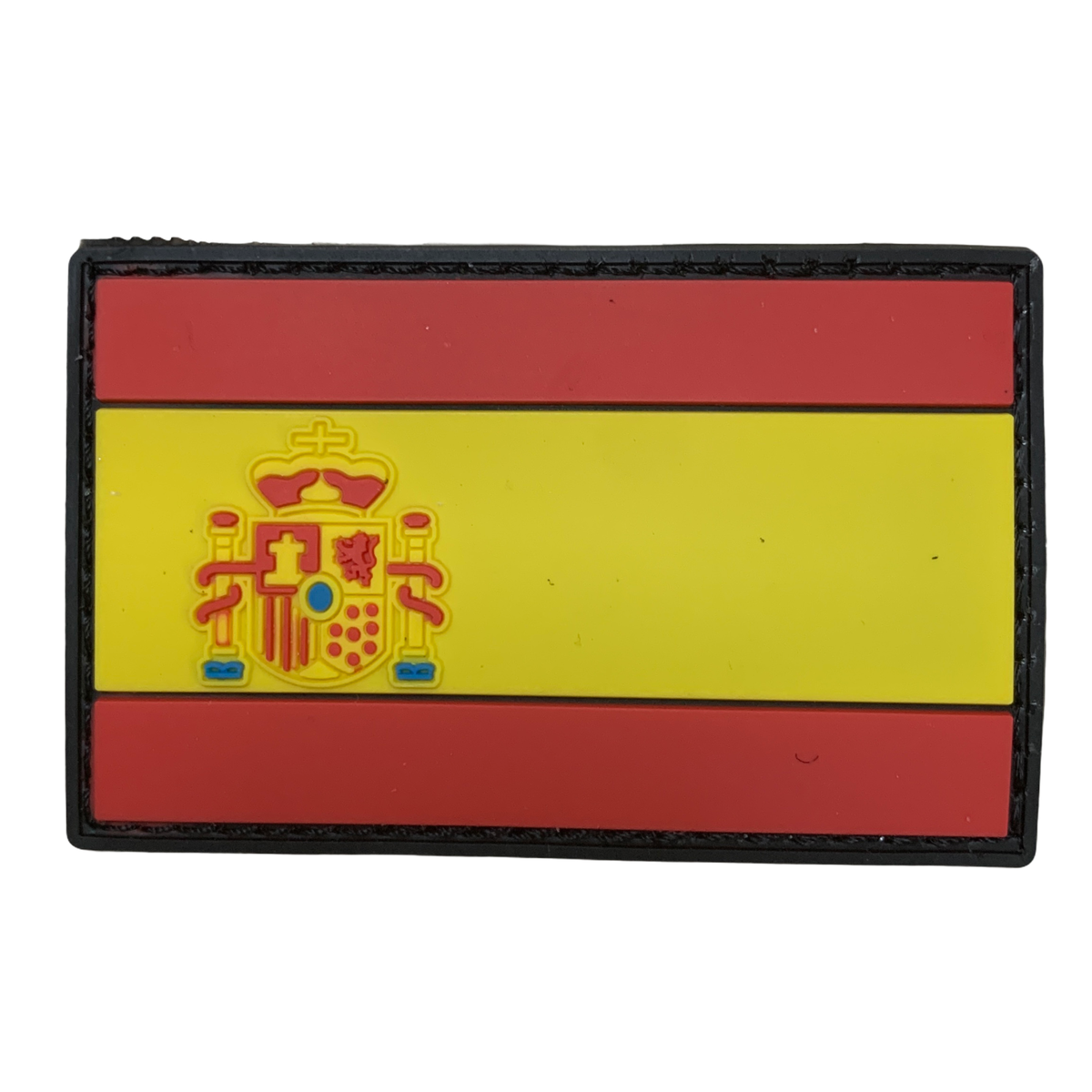 Parche Bandera de España Tactico a color Hook and loop 8x5 cm