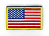 Parche Bordado Hook and Loop Bandera de USA 8x5cm