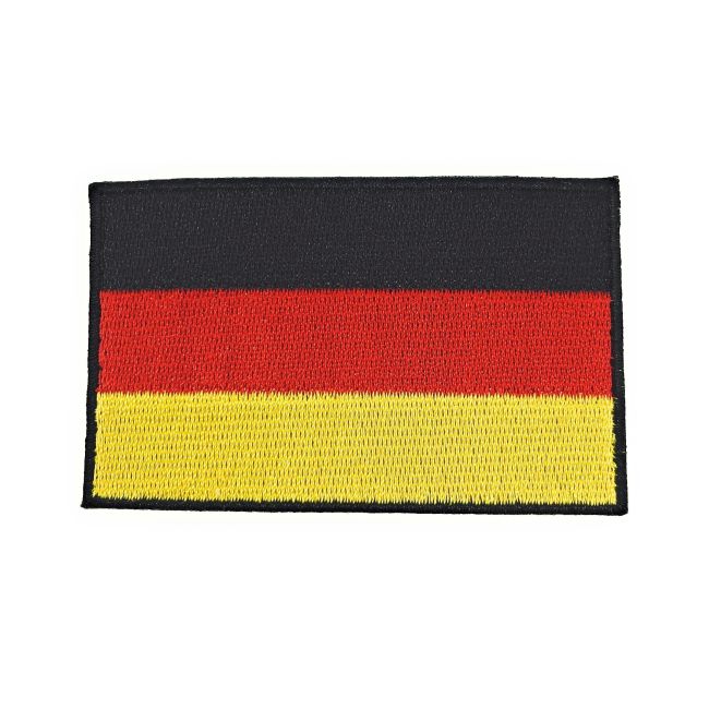 Parche Bordado Termoadhesivo Bandera de Alemania 7 cm