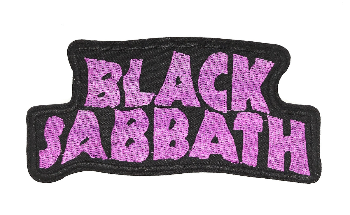 Parche Bordado Termoadhesivo Black Sabbath 11,5cm
