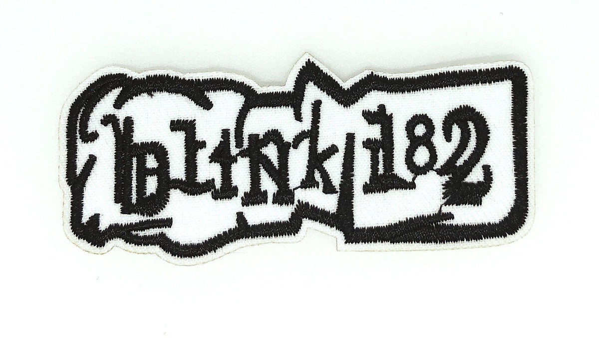 Parche Bordado Termoadhesivo Blink 182 8,5 cm