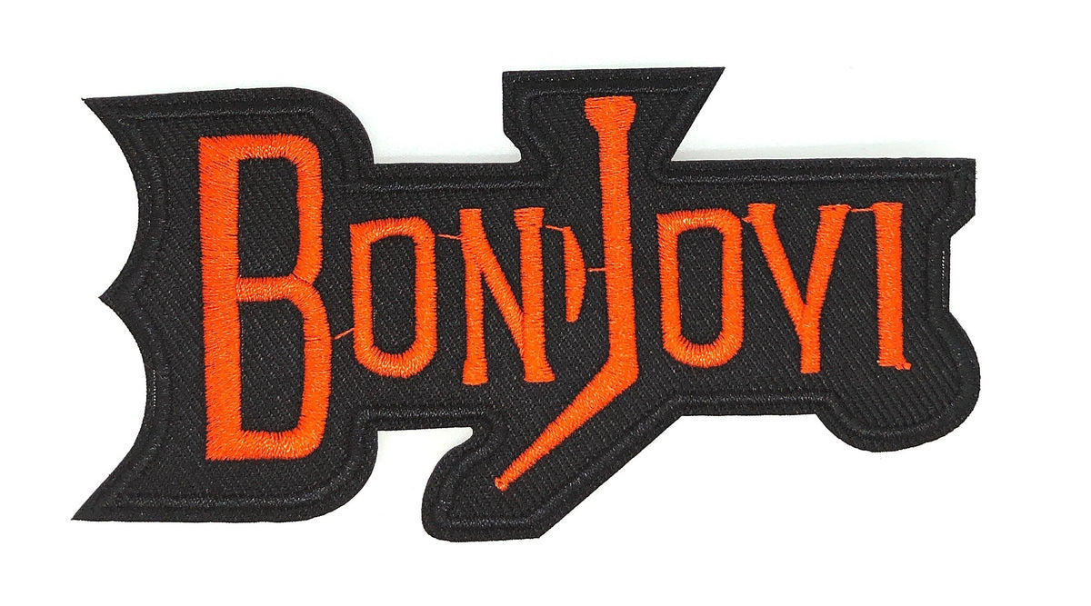 Parche Bordado Termoadhesivo Bon Jovi 12cm