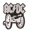 Parche Bordado Termoadhesivo Cañón ACDC 10x8,5cm