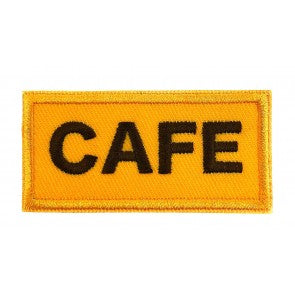 Parche Bordado Termoadhesivo CAFE