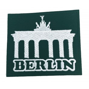 Parche Bordado Termoadhesivo Ciudad de Berlín Puerta de Brandeburgo 8,5cm x 7,5cm