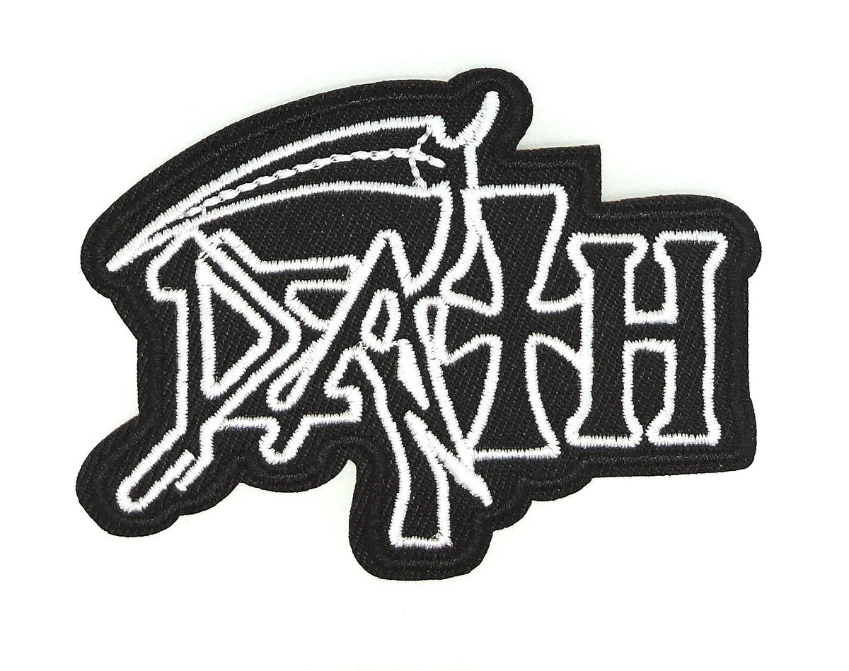 Parche Bordado Termoadhesivo Death 8cm