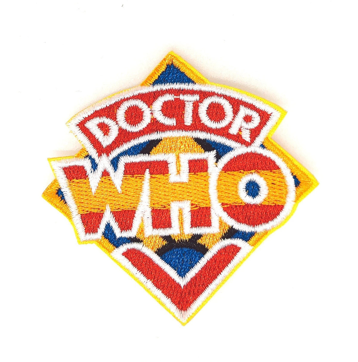 Parche Bordado Termoadhesivo Doctor Who 7cm